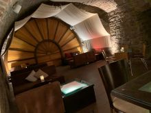 Unsere neuen Sitzplätze im Eventkeller